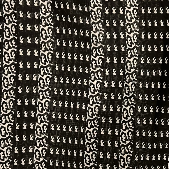 Fashion Mia Sheer Patterned Blouse - Picture 12 of 12